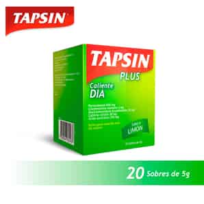 Tapsin Plus Caliente Día Sabor Limón