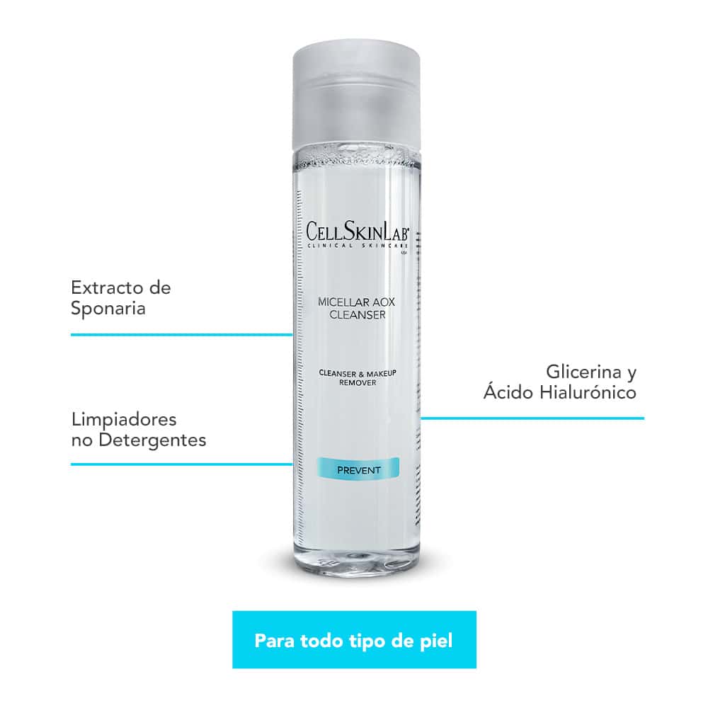 Agua Micelar Cellskinlab Micellar AOX Cleanser