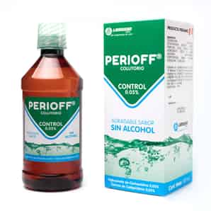 Perioff Control 0.05% Colutorio Sin Alcohol - Frasco 500 ML