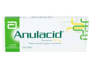Anulacid 40mg Tableta recubierta gastrorresistente