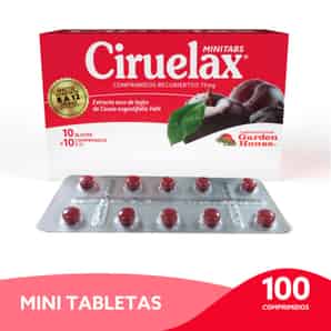 Ciruelax Minitabs Comprimido Recubierto - Caja 100 UN