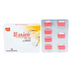 Ifaxim 550mg Tableta recubierta