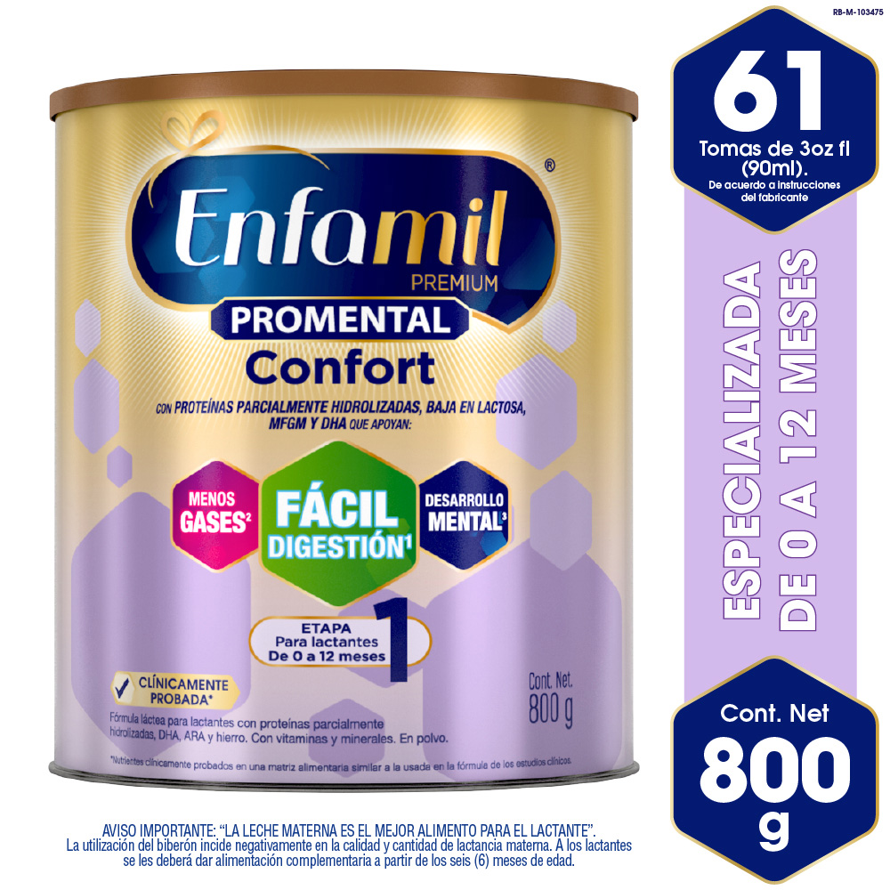 Enfamil 1 Complete Premium 800 gr leche infantil de inicio