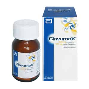 Clavumox 500mg-125mg Tableta Recubierta