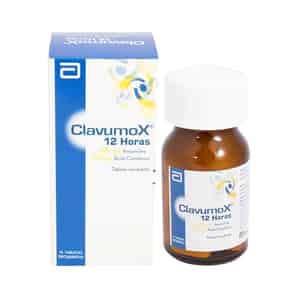 Clavumox 12h 875-125mg Tabletas Recubiertas