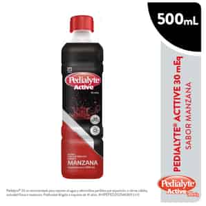 Pedialyte 30mEq Sabor Manzana