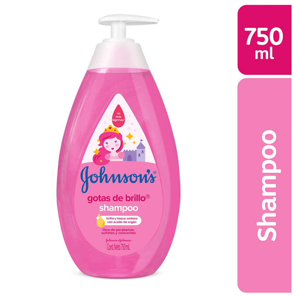 Shampoo Johnson's Baby Gotas de Brillo 750ml Inkafarma