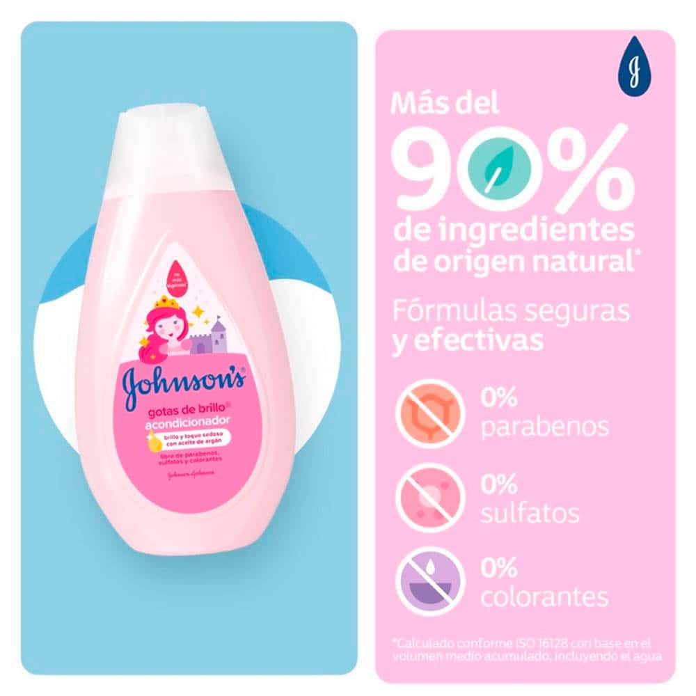 Acondicionador Johnson's NF Gotas De Brillo