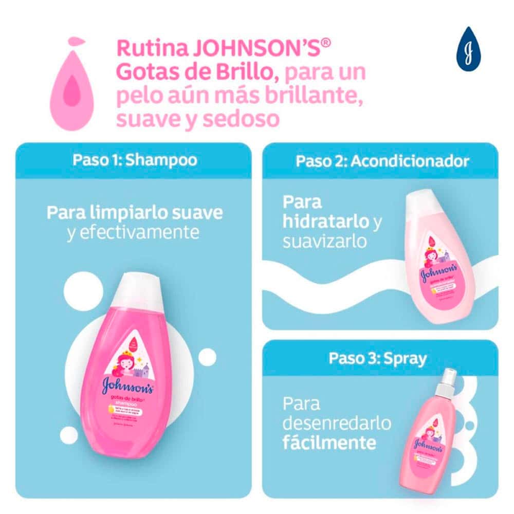 Acondicionador Johnson's NF Gotas De Brillo