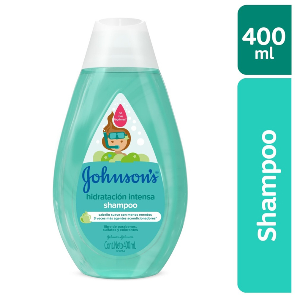 Shampoo Johnson's Baby Hidratación Intensa 400ml Inkafarma