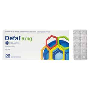 Defal 6mg Comprimidos