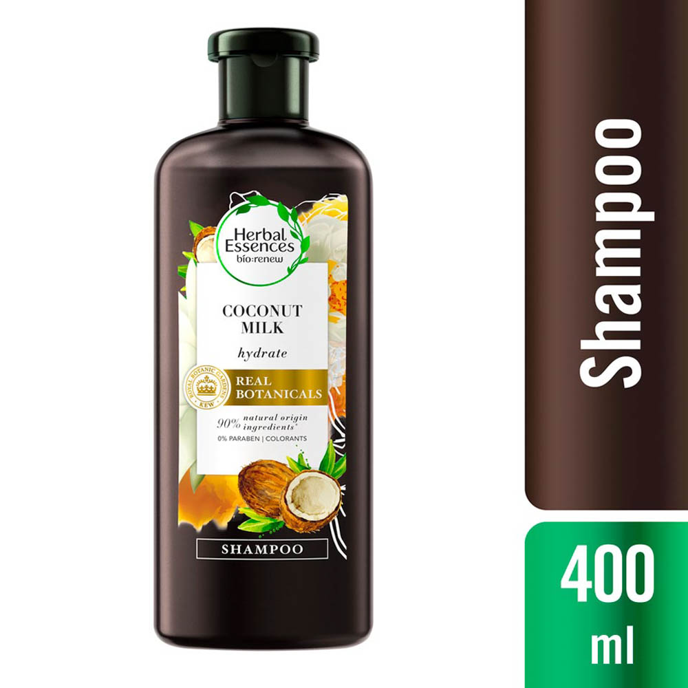 Shampoo Herbal Essences Coconut Milk 400ml Inkafarma