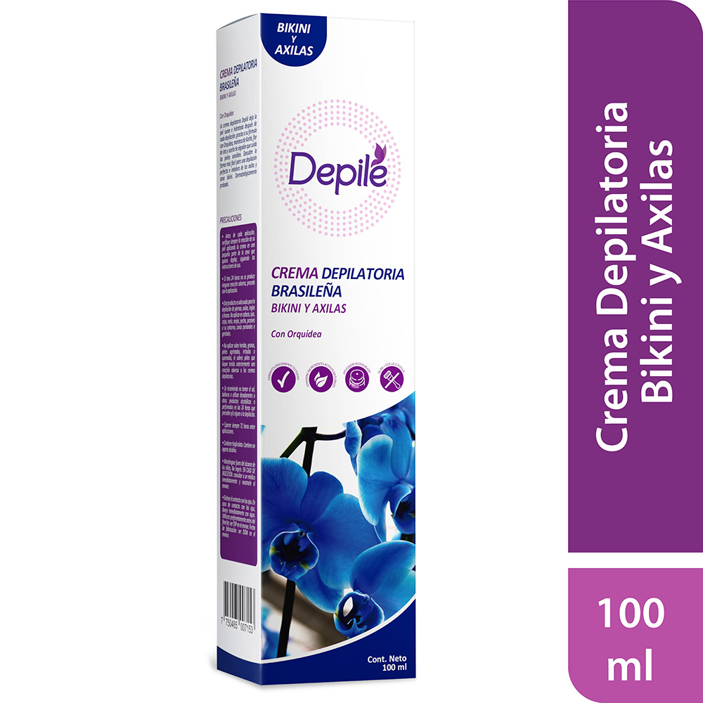 Crema Depilatoria Veet Piel Sensible Bikini Y Axilas 100 Ml Unidad