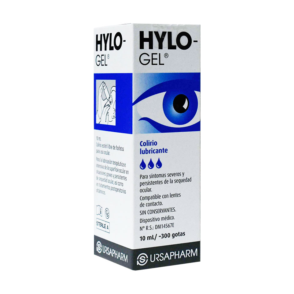 Hylo Gel Colirio Lubricante para Ojos 10 ml, Productos