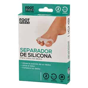Separador para Dedos Foot Works Silicona