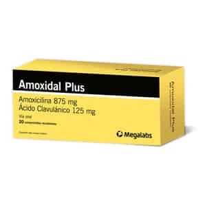 Amoxidal Plus 875-125mg Comprimidos recubiertos