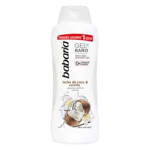 Gel de Baño Babaria Leche Coco y Vainilla