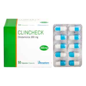 Clincheck 300mg Cápsulas