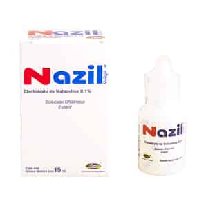 Nazil ofteno 0.1% Solución Oftálmica