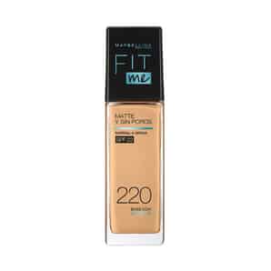 Base Maybelline Fit Me Matte 220 Natural Beige + Poreless