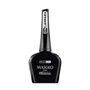 Brillo para Uñas en Gel Masglo Top sin Lámpara de Alta Duración