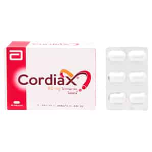 Cordiax 80mg Tabletas
