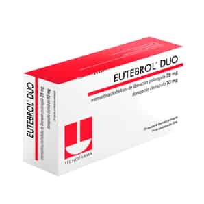 Eutebrol Duo 28mg + 10mg Cápsula de Liberación Prolongada