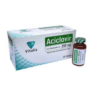 Aciclovir 250mg Polvo para Solución Inyectable