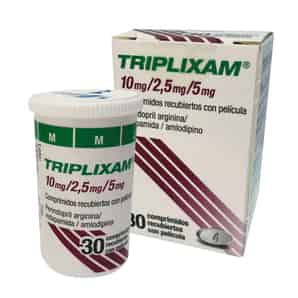 Triplixam 10-2.5-5mg Comprimido Recubierto