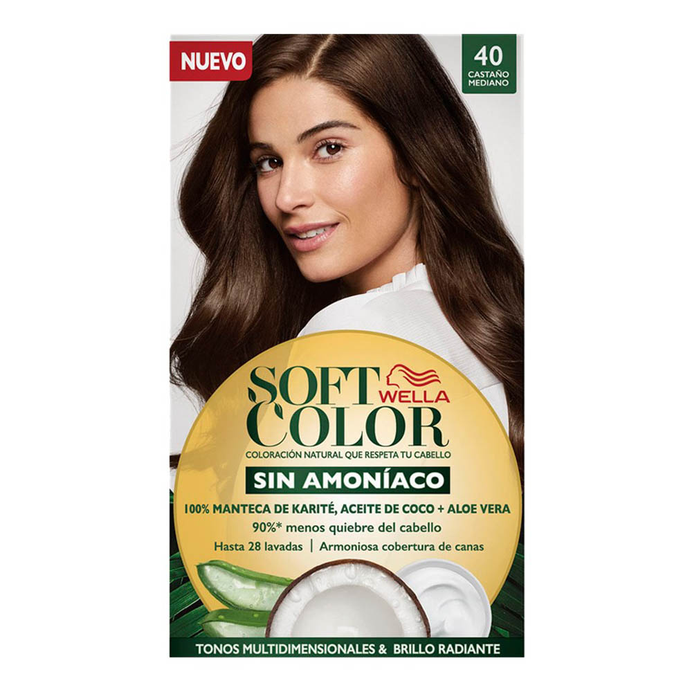 Tinte Para Cabello Soft Color Kit Casta O Mediano Inkafarma