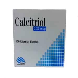 Calcitriol 0.25mcg Cápsula