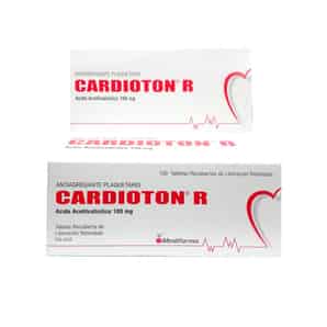 Cardioton R 100mg Tableta Recubierta de Liberación Retardada