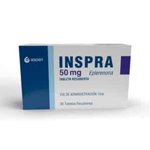 Inspra 50mg  Tableta Recubierta