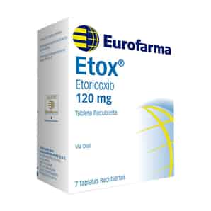 Etox 120mg Tableta Recubierta