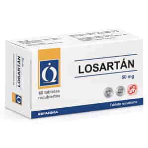 Losartan 50mg tableta recubierta