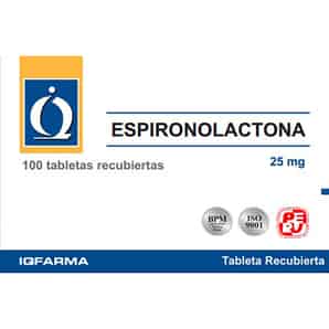 Espironolactona 25mg Tableta