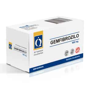 Gemfibrozilo 600mg Tableta Recubierta