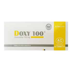 Doxy 100 100mg Tableta recubierta
