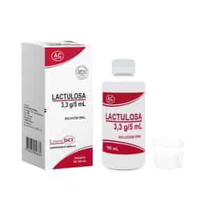 Lactulosa 3.3g/5mL Solución Oral
