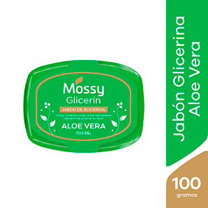 Jabón de Glicerina Mossy Aloe Vera 100g