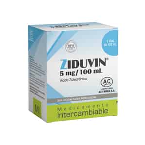 Ziduvin 5mg/100ml Solución Inyectable Intravenosa