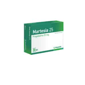Martesia 25mg Cápsula