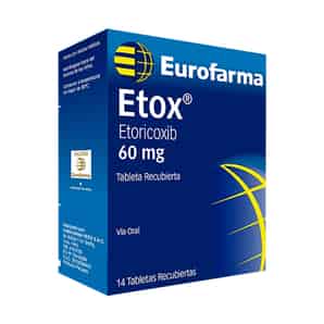 Etox 60mg Tableta Recubierta