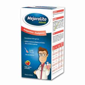 Mejoralito infantil 160mg/5mL Jarabe