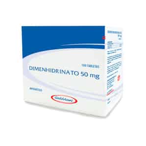 Dimenhidrinato GAB 50mg Tableta