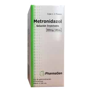 Metronidazol PHG 500mg Solución inyectable