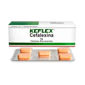 Keflex 1g Tableta recubierta