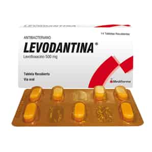 Levodantina 500mg Tableta Recubierta