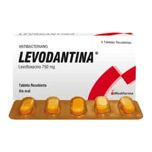 Levodantina 750mg Tableta Recubierta