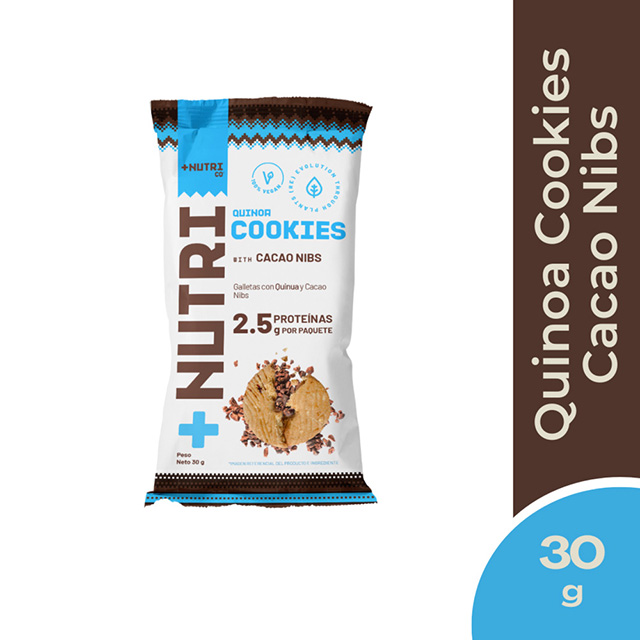 Galletas Quinoa Cocki Cacao Nibs 30 G Mifarma